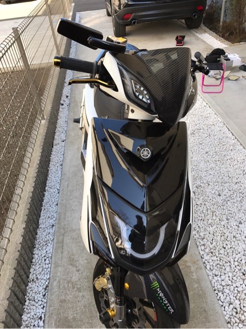 カムストック ミラー 装着 | ぐしくんのシグナスXブログ