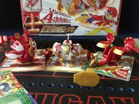 サムライと書いてジゲンと読ます！士デッキ！ | 爆玉っこ鷹匠の爆丸