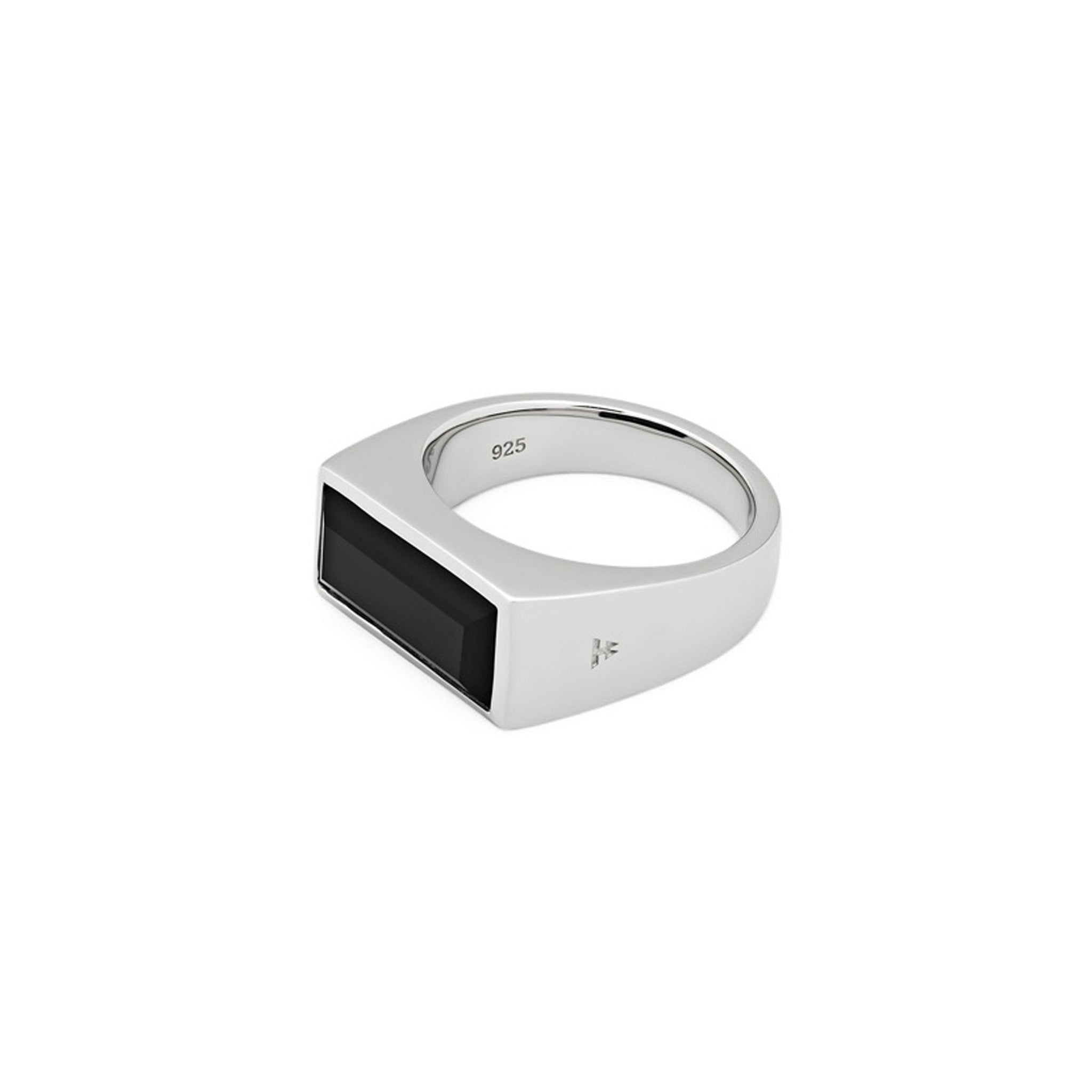 Tom Wood Peaky Black Onyx Polished Ring | Stattics - Mens Designer