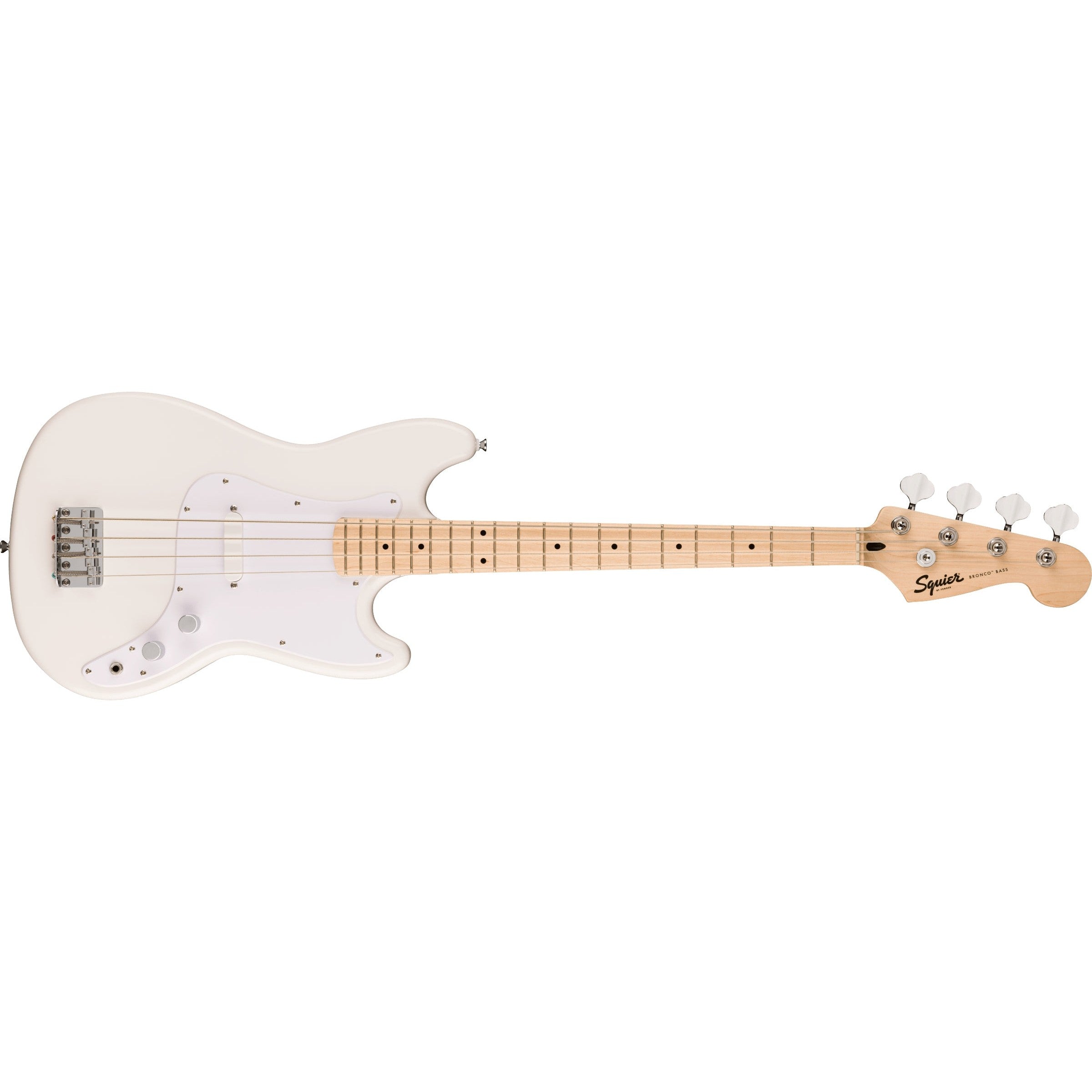 Squier - Squier Sonic™ Bronco™ Bass - Maple Fingerboard - White