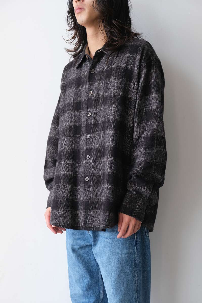 OUR LEGACY | ABOVE SHIRT / OAKLAND LOW TWIST CHECK リラックス