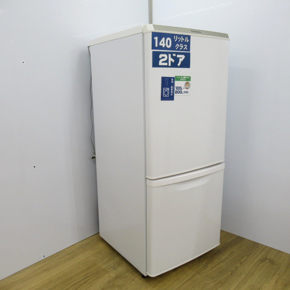 Panasonic パナソニック 冷蔵庫 2ドア 138L NR-BW14CJ-W ホワイト 2019
