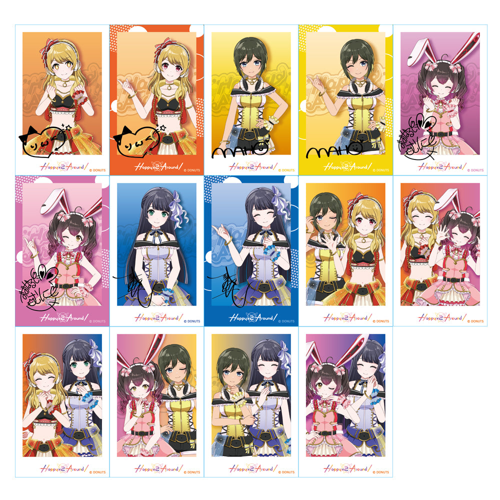Happy Around! 5th LIVE Happy×2 Around!」チェキ風カード（全14種