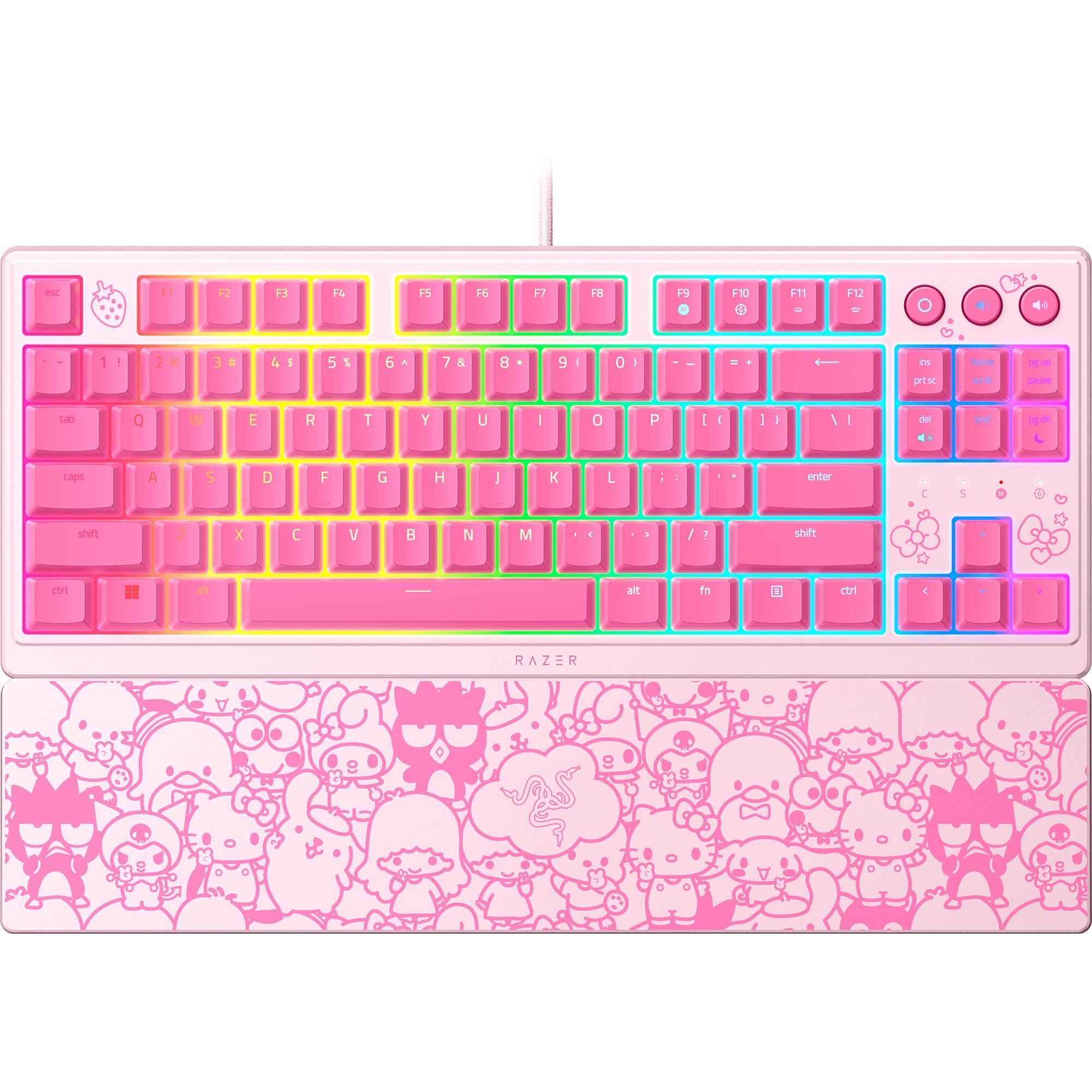 Razer Ornata V3 Tenkeyless Hello Kitty and Friends Edition
