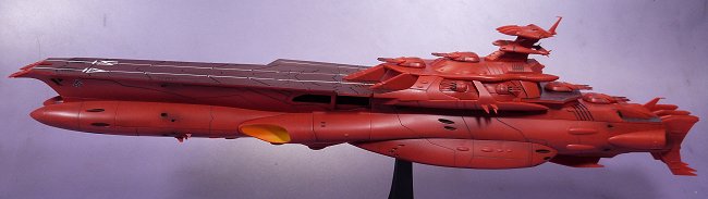 ゲルバデス級航宙戦闘母艦 「ダロルド」 1/1000