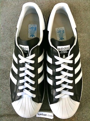アディダス スーパースター 80's “黒白”（adidas super star 80's