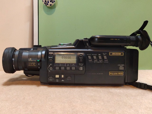 FUJIX-Hi8 M830HR(SONY CCD-V900のOEM) 紹介編