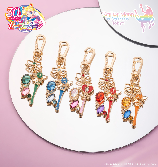 バッグチャーム』『ハートラメアクリルキーホルダー』：美少女戦士