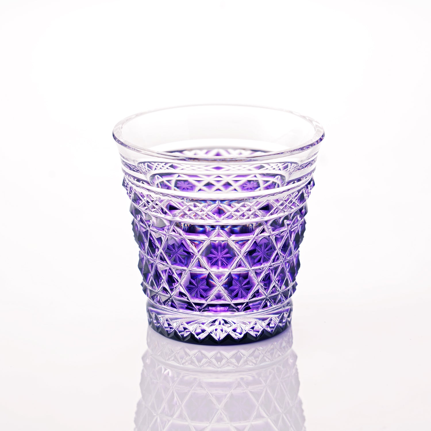 島津薩摩切子】 40周年冷酒杯 – ㈱島津興業 島津薩摩切子