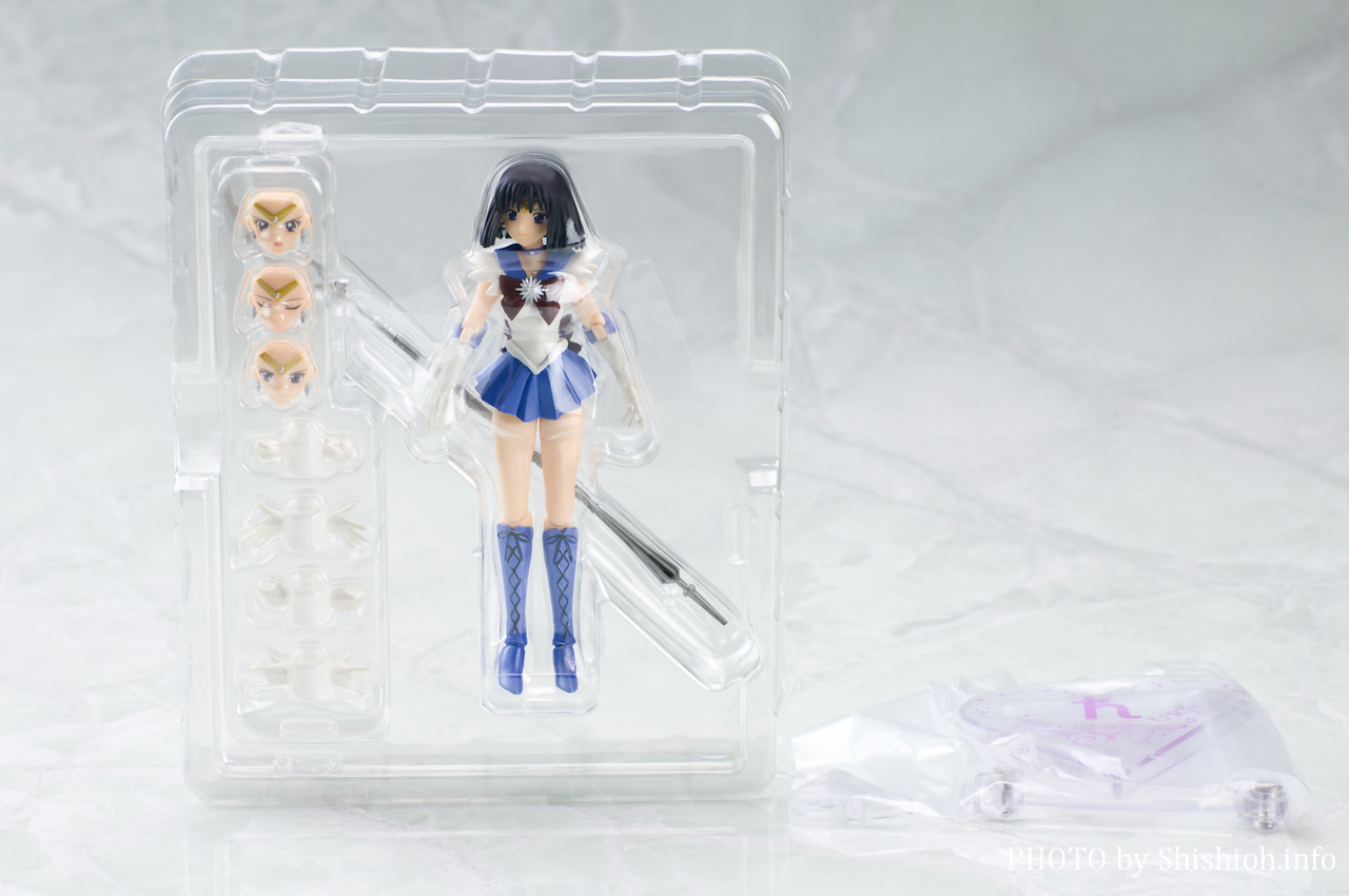 レビュー】 バンダイ S.H.Figuartsセーラーサターン [美少女戦士