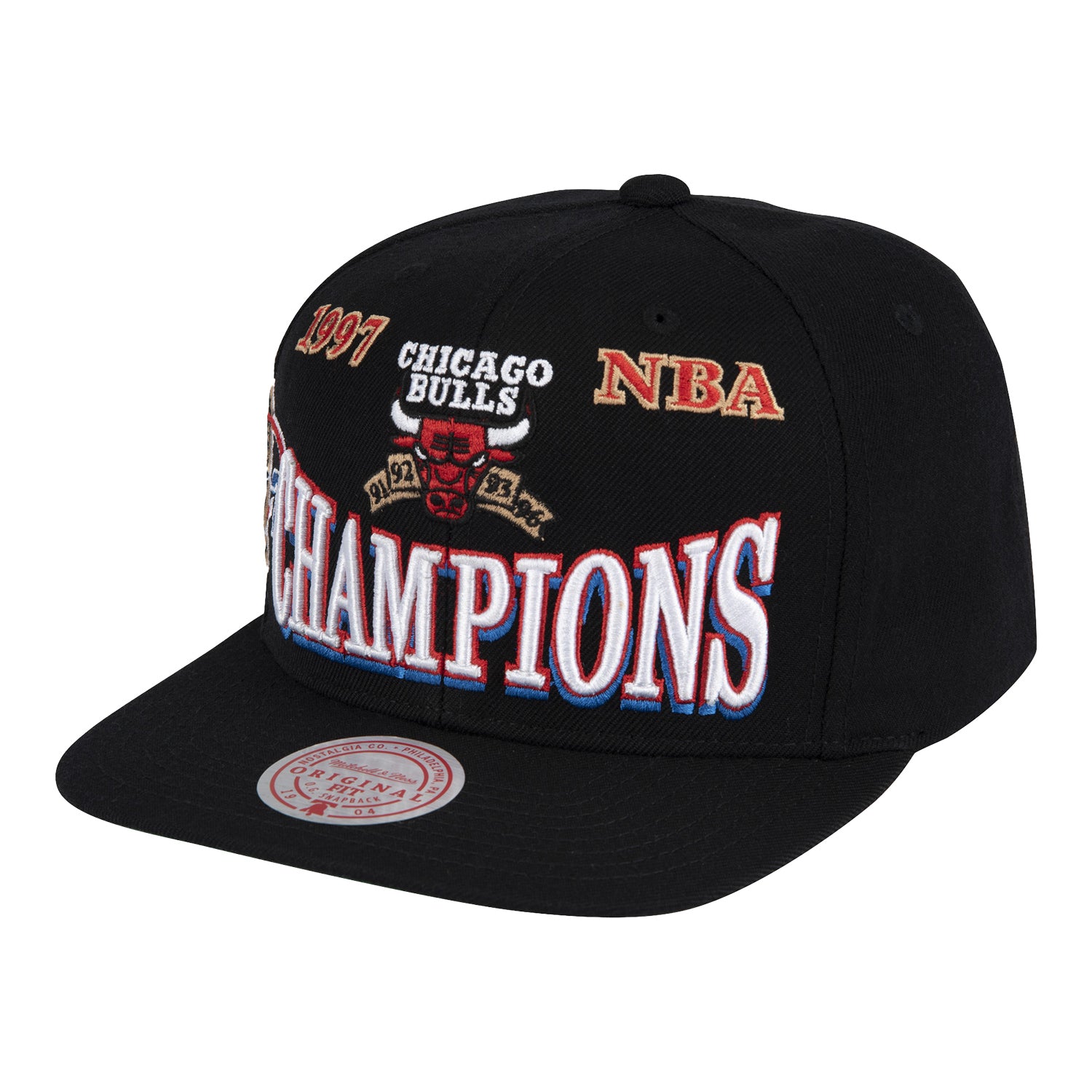 Chicago Bulls Mitchell & Ness '97 Champs Snapback – Official