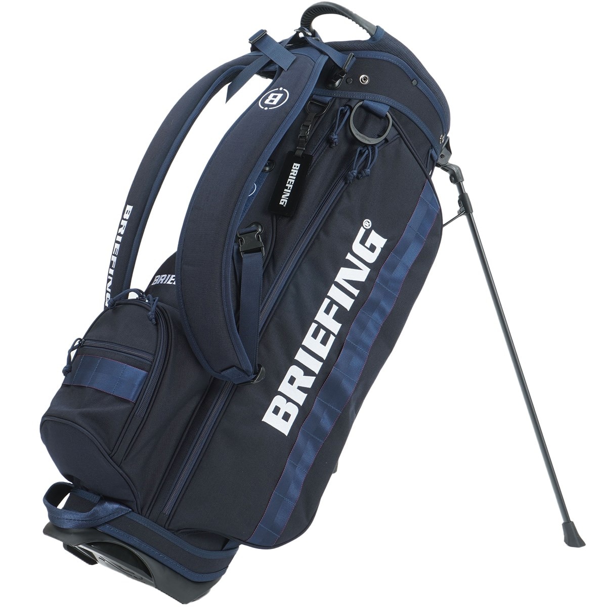 BRIEFING スタンドゴルフバッグ ネイビー cr-7 BRIEFING GOLF - CR-7