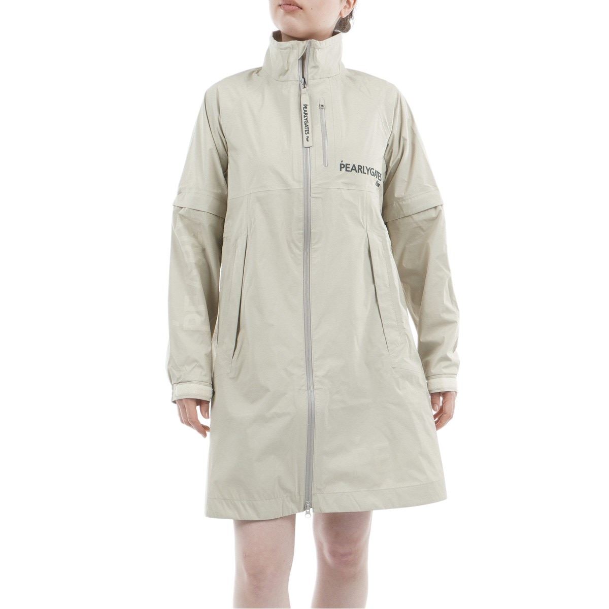 ナイロンストレッチタフタ3L 2WAYレインジャケット レディス(レイン