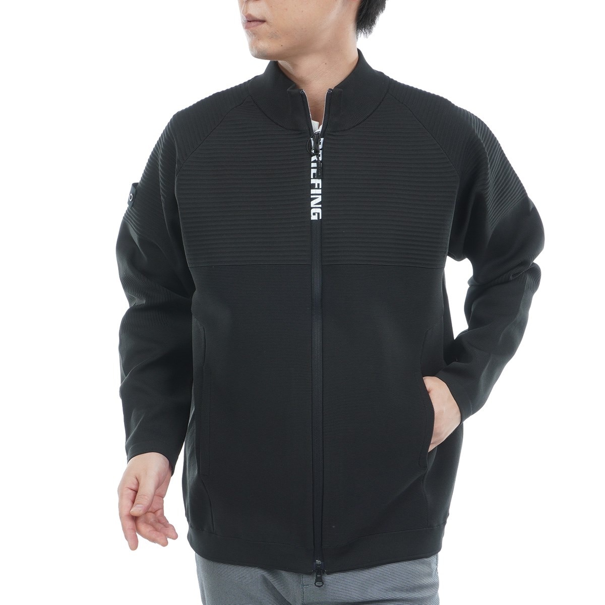 WR ニット ブルゾン(アウター(ブルゾン、ウインド、ジャケット