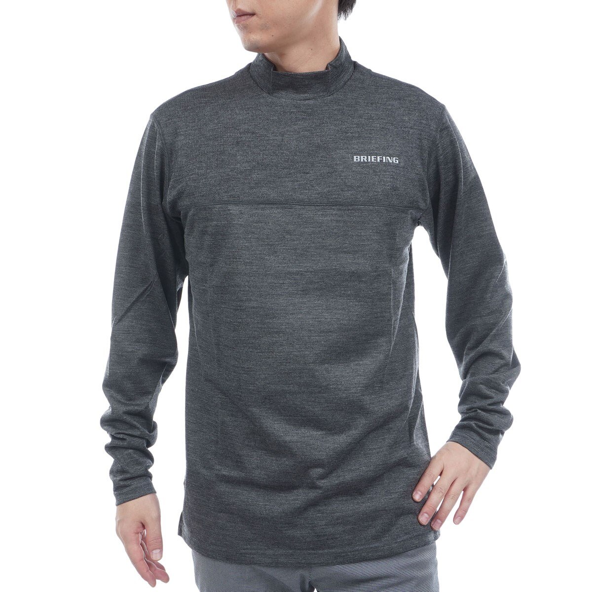 ウール ハイネック長袖シャツ(長袖シャツ・ポロシャツ)|BRIEFING