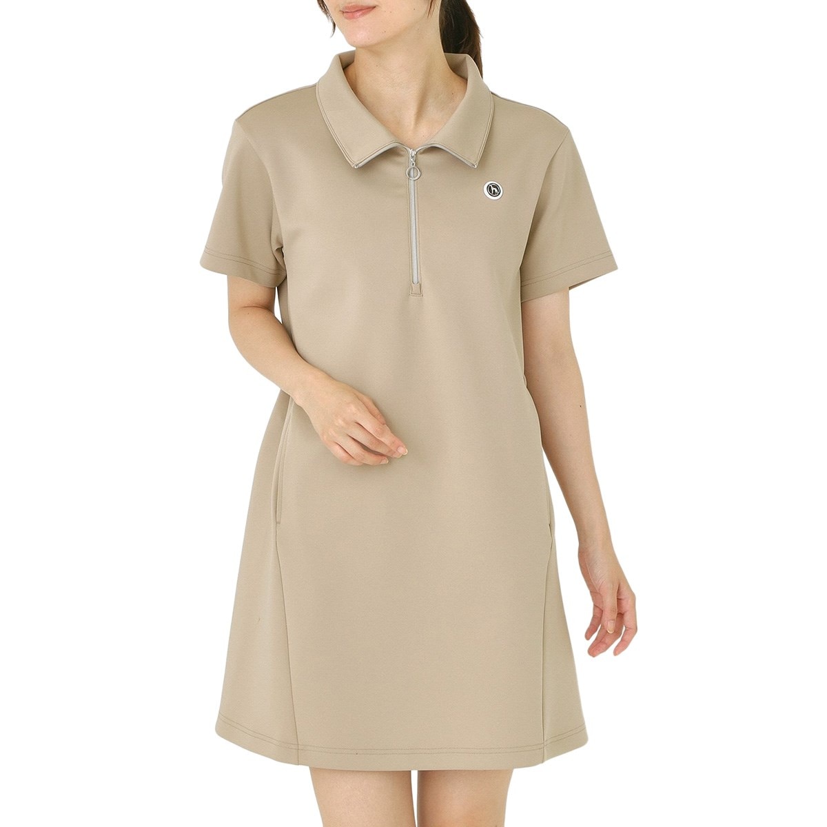 ライトスムースハーフジップワンピース レディス(ワンピース)|adabat