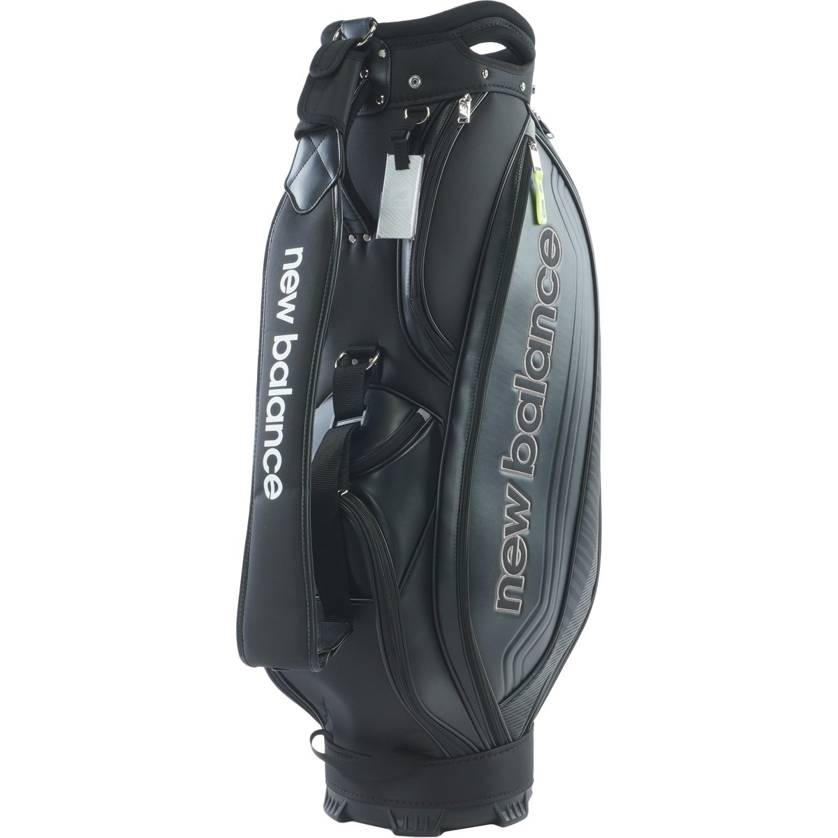 シンセティックレザー×トーナルゼブラプリント キャディバッグ(【男性