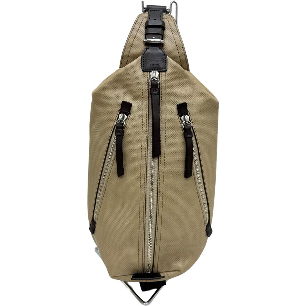 COACH/コーチ】 トンプソン 70716 ボディバッグ レザー/パンチング