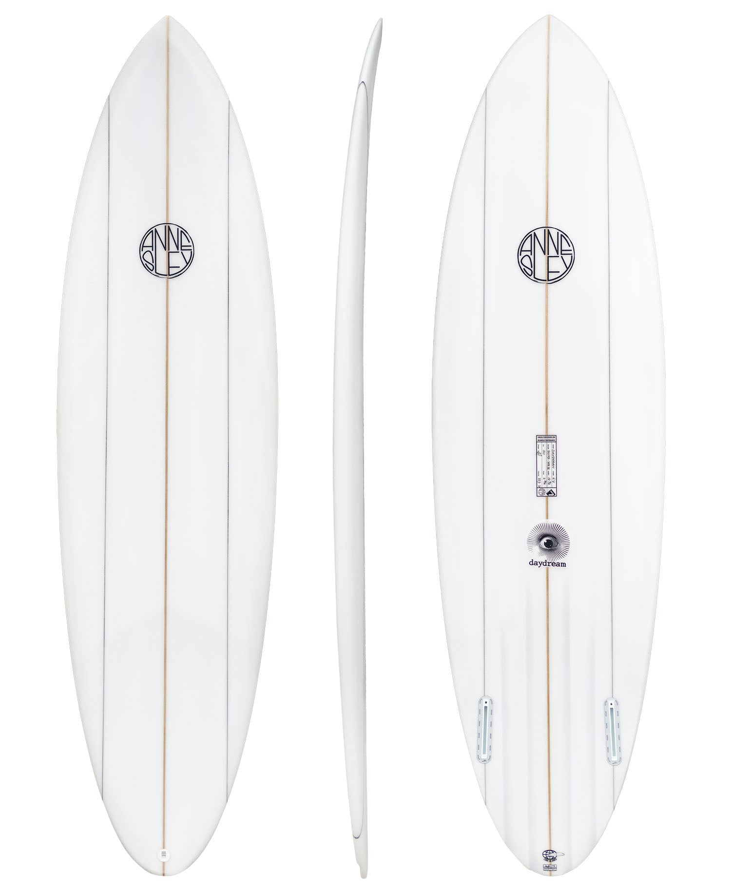 Annesley 'Day Dream' Twin Fin Surfboard – Sideways