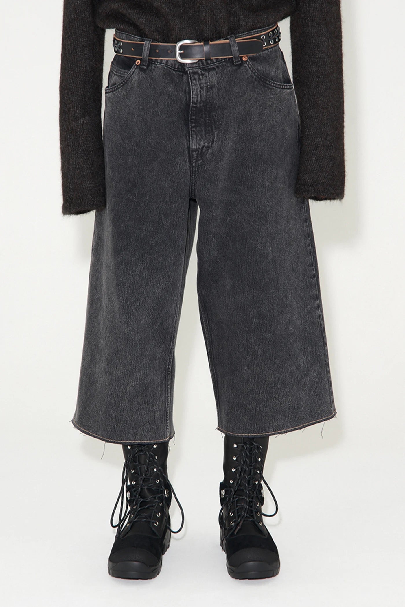 OUR LEGACY 「CAPRI CUT OVERDYED BLACK CHAIN TWILL」 – SISTER