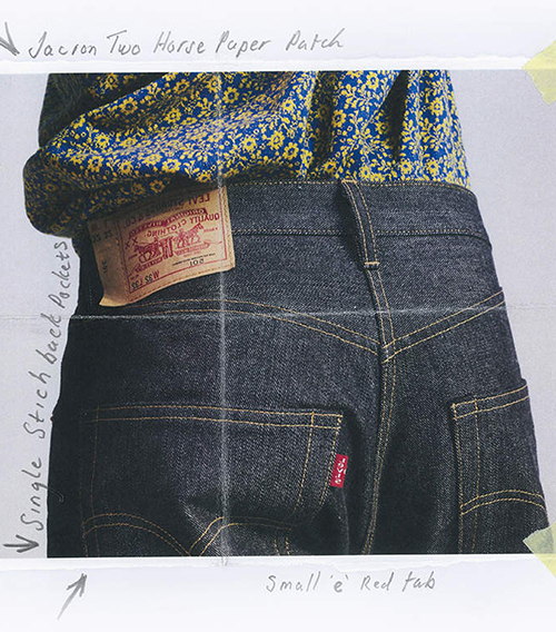 LEVI'S VINTAGE CLOTHING：501 Mirror Jean: タゴのロケンローブログ