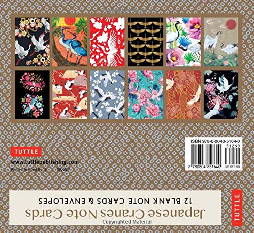 JAPANESE CRANES BOXED NOTECARDS - The Huntington Store