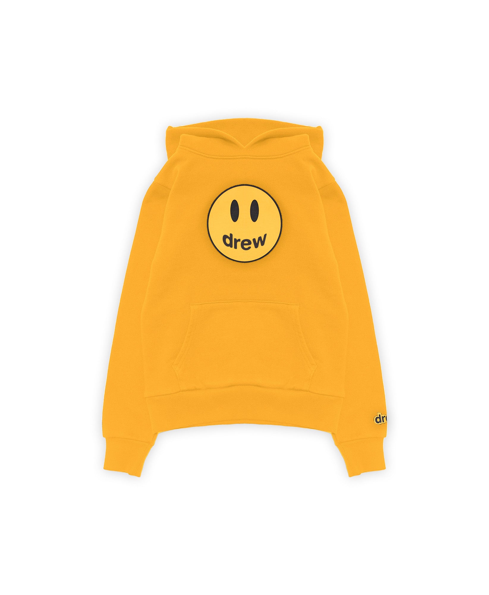 mini drew mascot hoodie - golden yellow – drew house