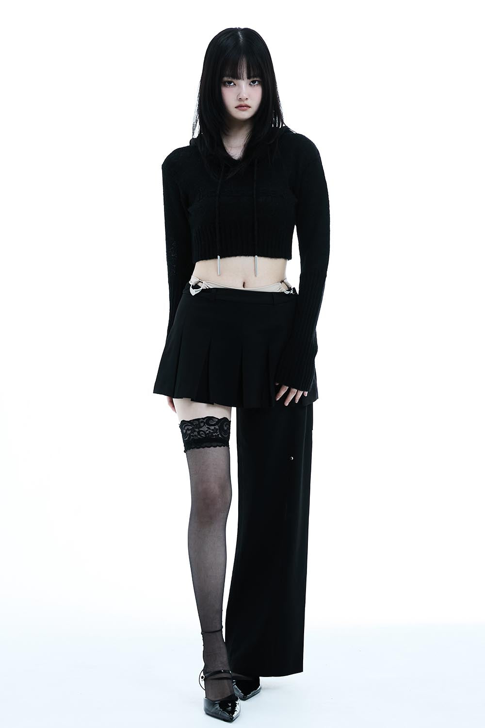 THEREDTHREAD / ザレッドスレッド】S classic skirt pants nomal