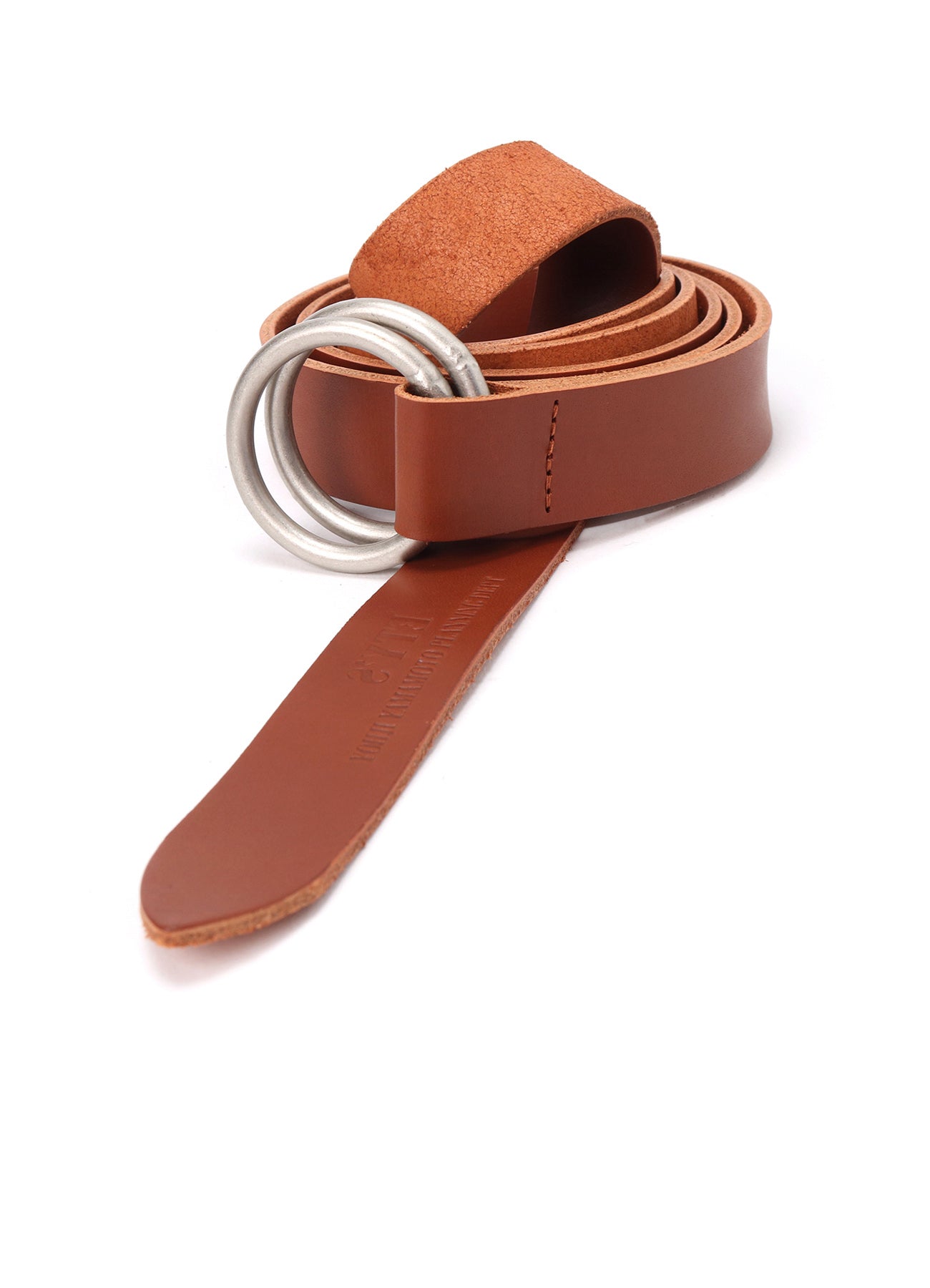 COW LEATHER25MM LONG RING BELT – THE SHOP YOHJI YAMAMOTO