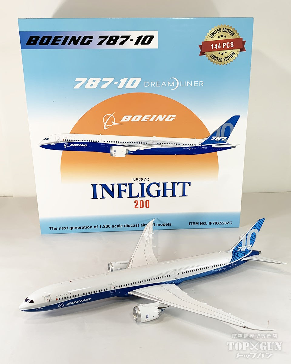InFlight200 B787-10 ボーイング ハウスカラー N528ZC 1/200 [IF78X528ZC]