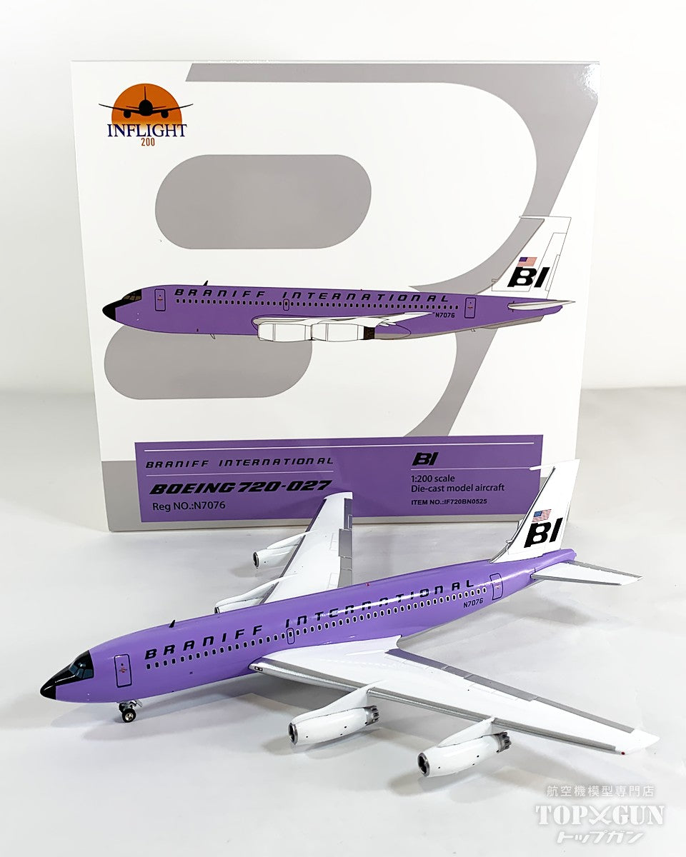 InFlight200 B720-027 SuperJet ブラニフ航空 「Lavender Periwinkle