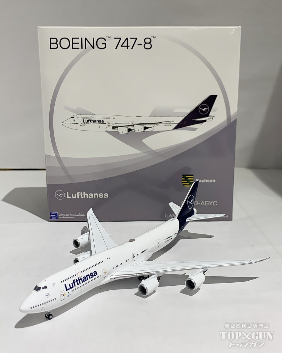 NG Models B747-8 Lufthansa n/c D-ABYC 1/400 [NG78028]
