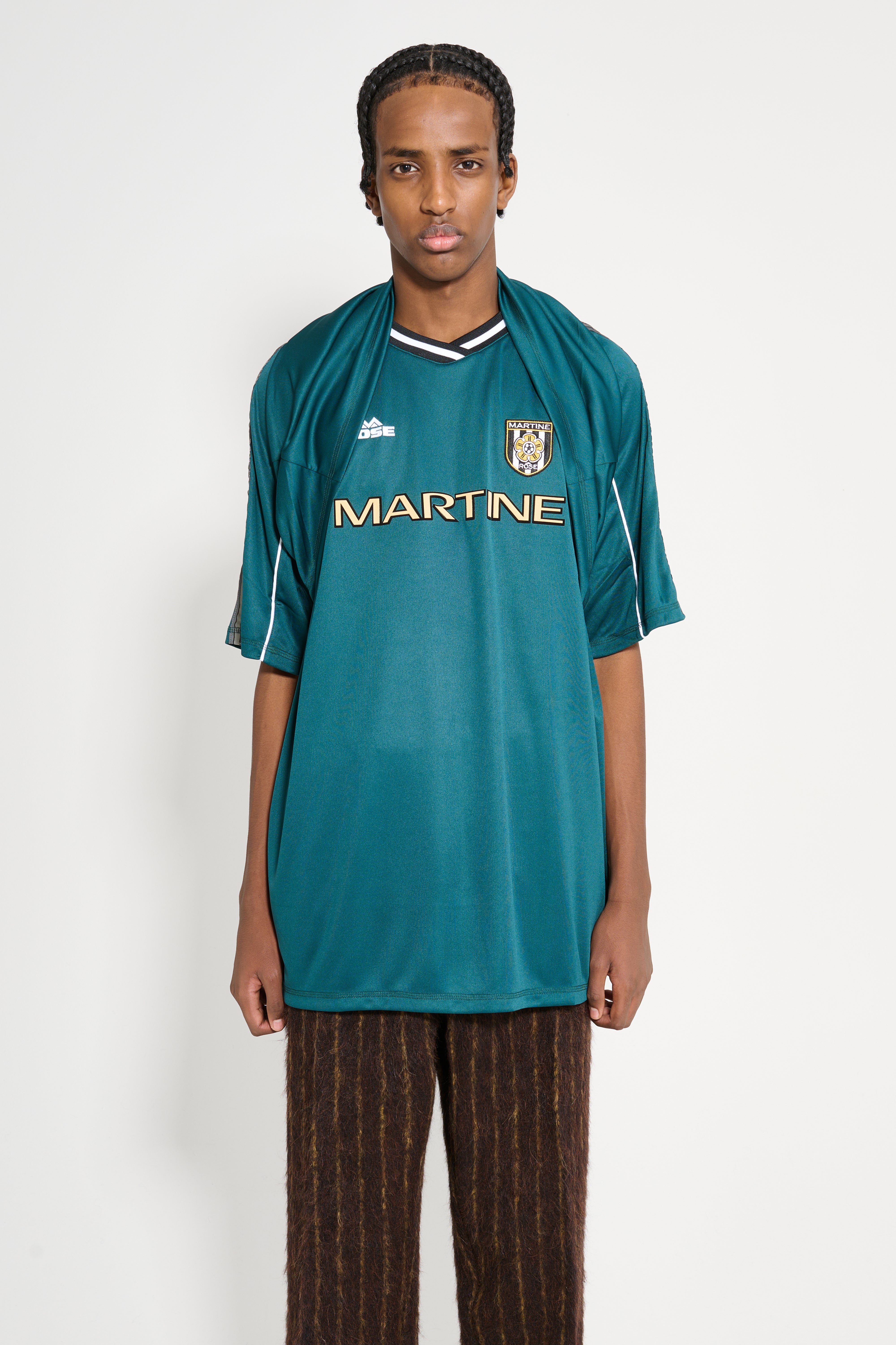 Martine Rose Celebration Football Top Green – Très Bien