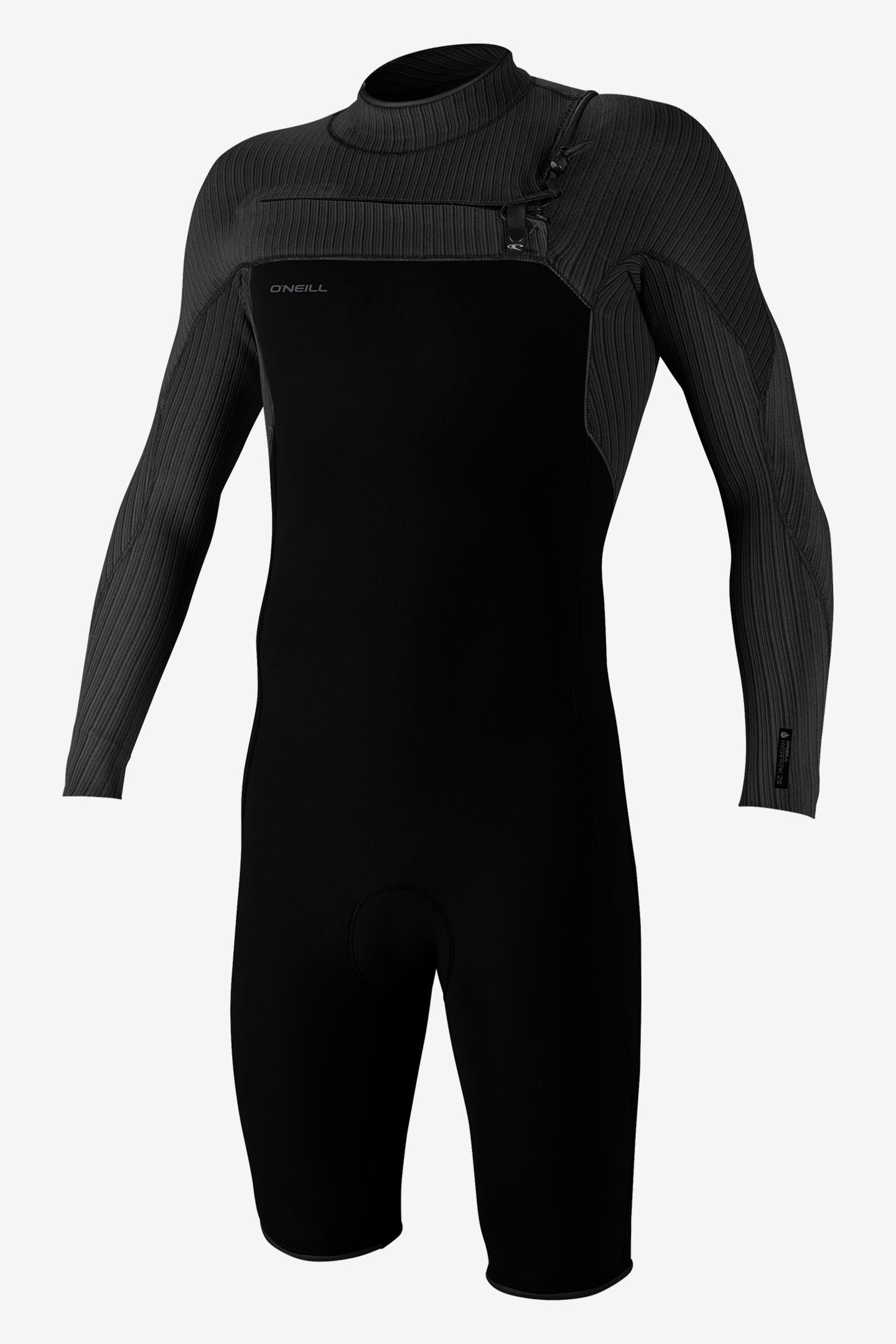 Hyperfreak 2MM Chest Zip Long Sleeve Spring - Blk/blk | O'Neill