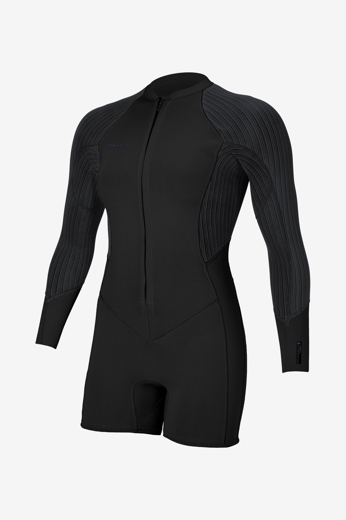 Women's Hyperfreak 2MM Fz Long Sleeve Surfsuit - Blk/blk | O'Neill