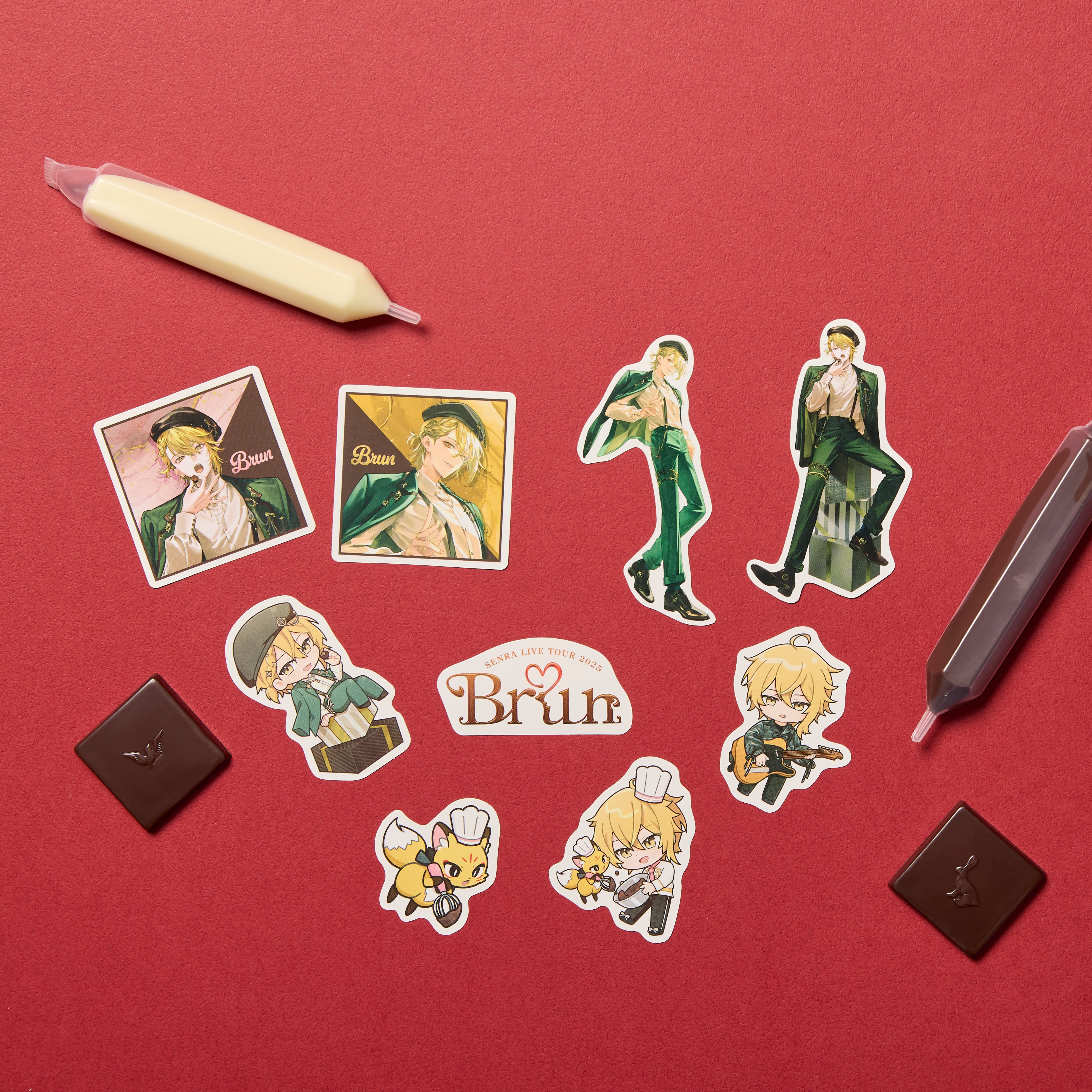 ミニステッカーセット（SENRA LIVE TOUR 2025 -Brun-） – 浦島坂田船