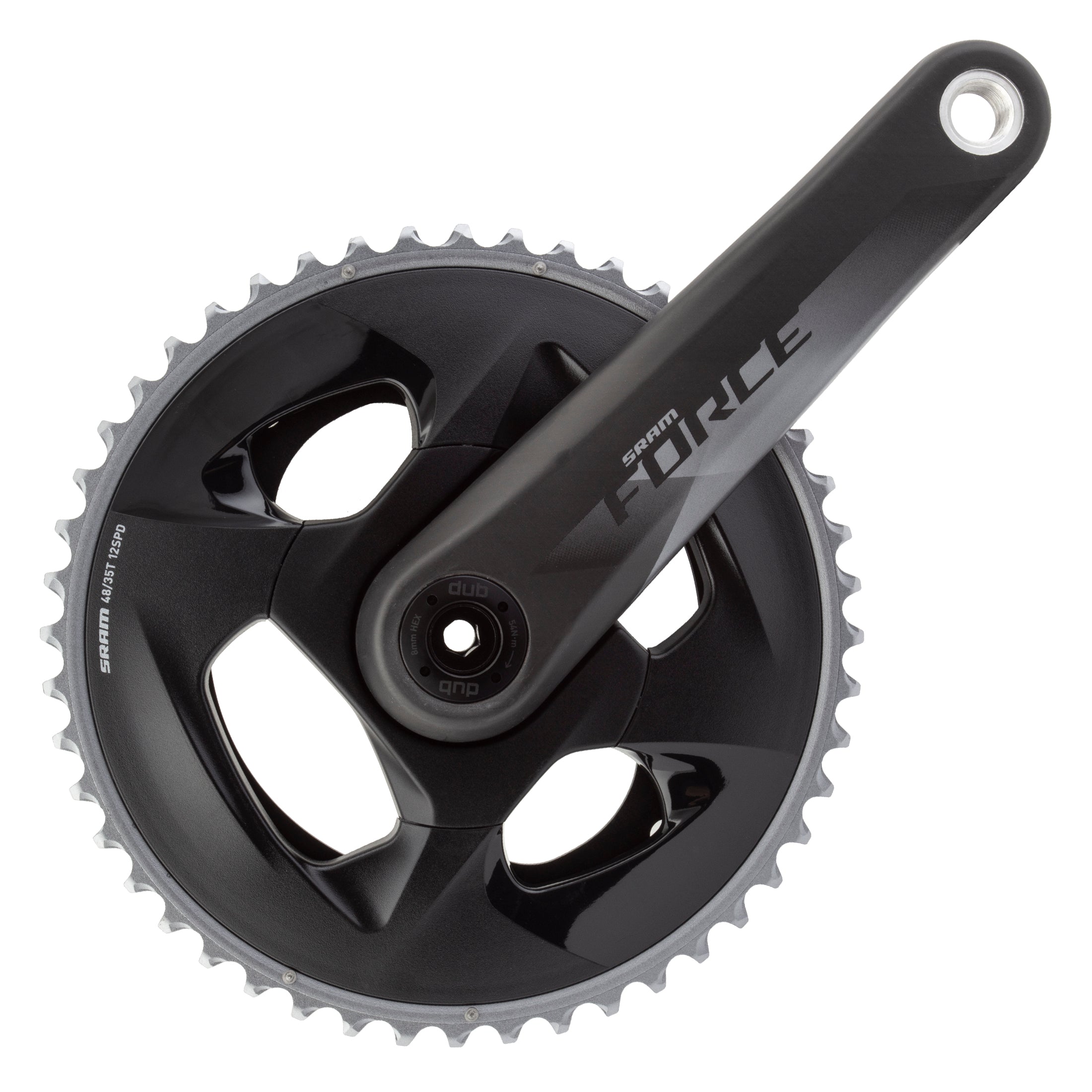SRAM Force AXS Road Bike Carbon Crankset 172.5mm 48/35 12 Speed