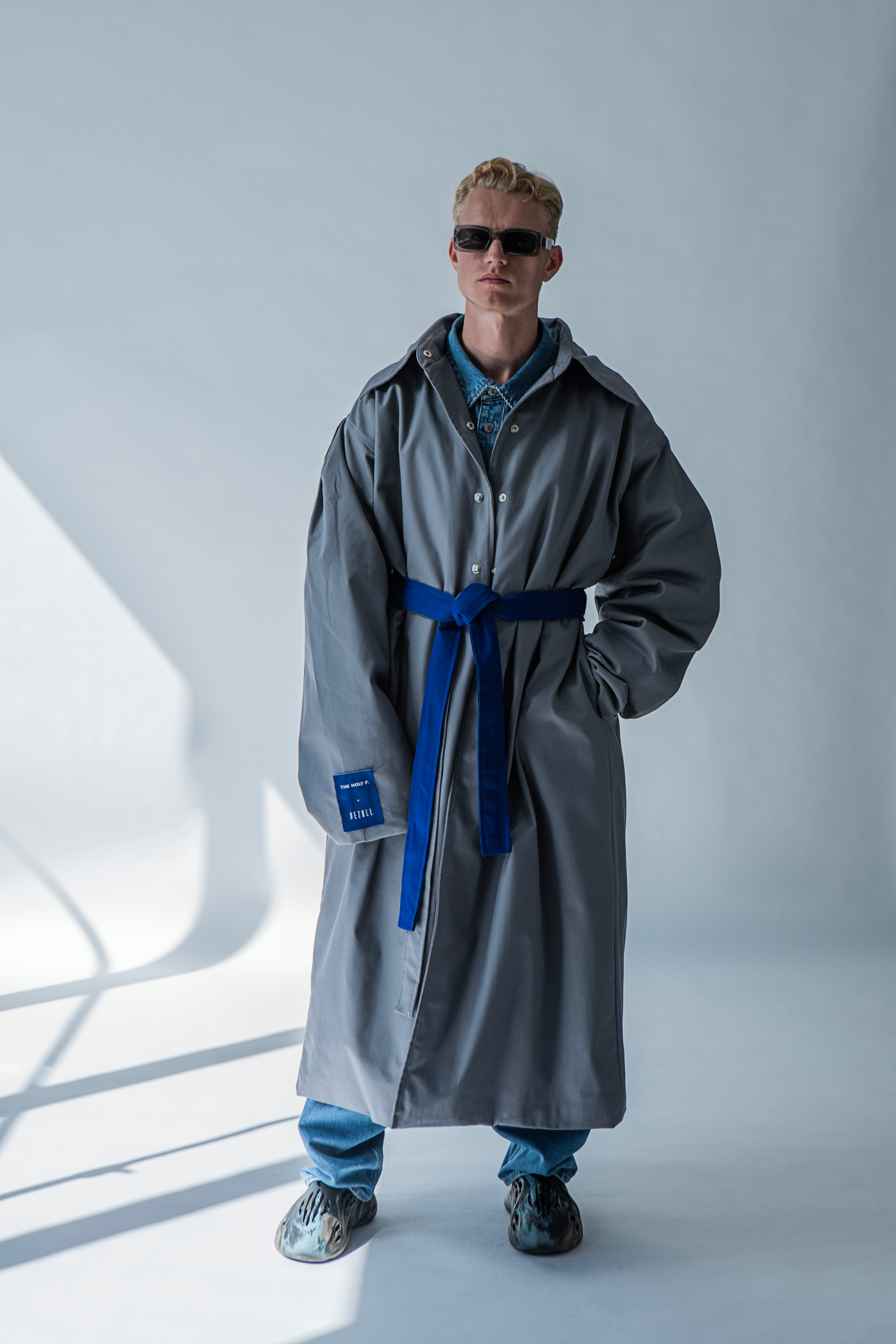 GREY TRENCH COAT – THE HOLY F.