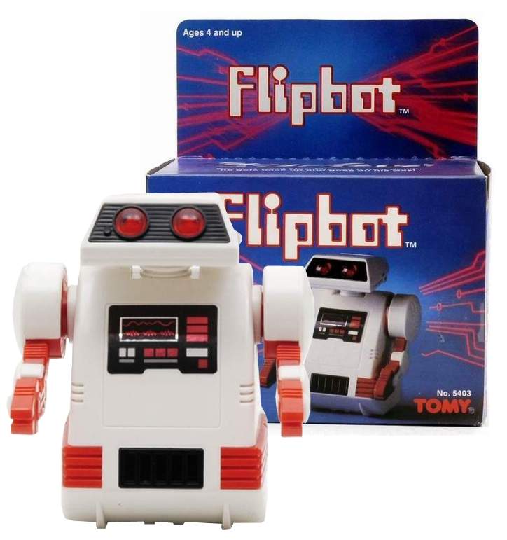 Flipbot, Koms-B by Tomy - The Old Robot's Web Site