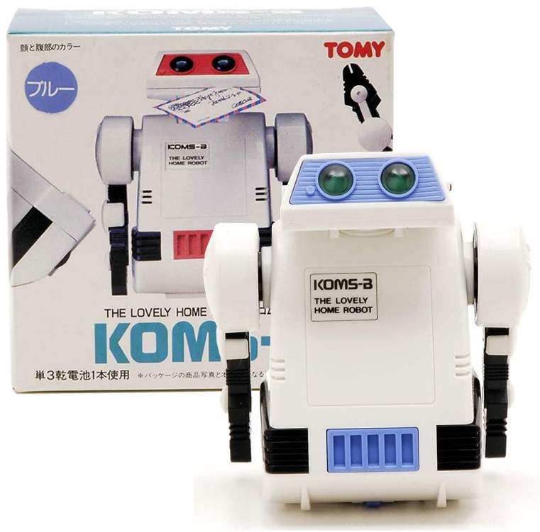Flipbot, Koms-B by Tomy - The Old Robot's Web Site