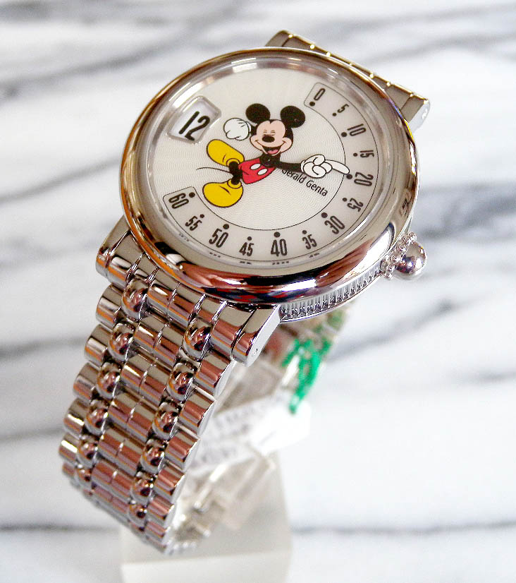 ジェラルド ジェンタ レトログラ-ド ファンタジ- ミッキーマウス M10