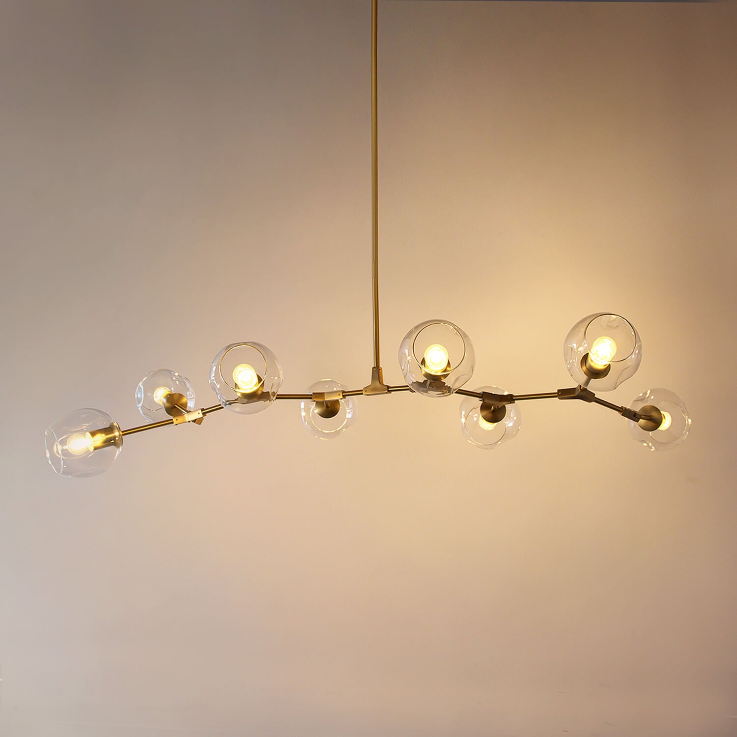 アーム角度を調整できるモダンなペンダントライト - Pm-09 (8灯