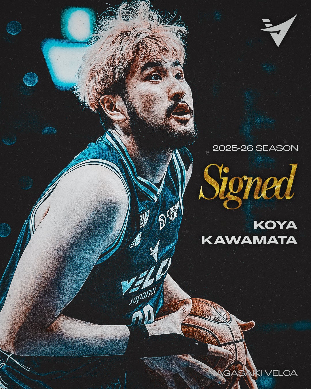 川真田紘也 選手契約基本合意(継続)のお知らせ | 長崎ヴェルカ