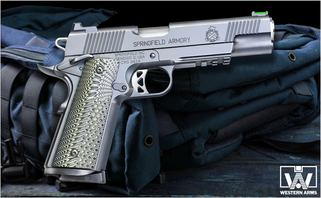 完売】WA エリート・オペレーター 実物G10グリップ付 【WESTERN ARMS】