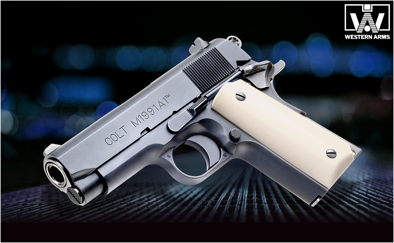 完売】WA【コルト】M1991A1 ヒートカスタム マットブラック 【WESTERN