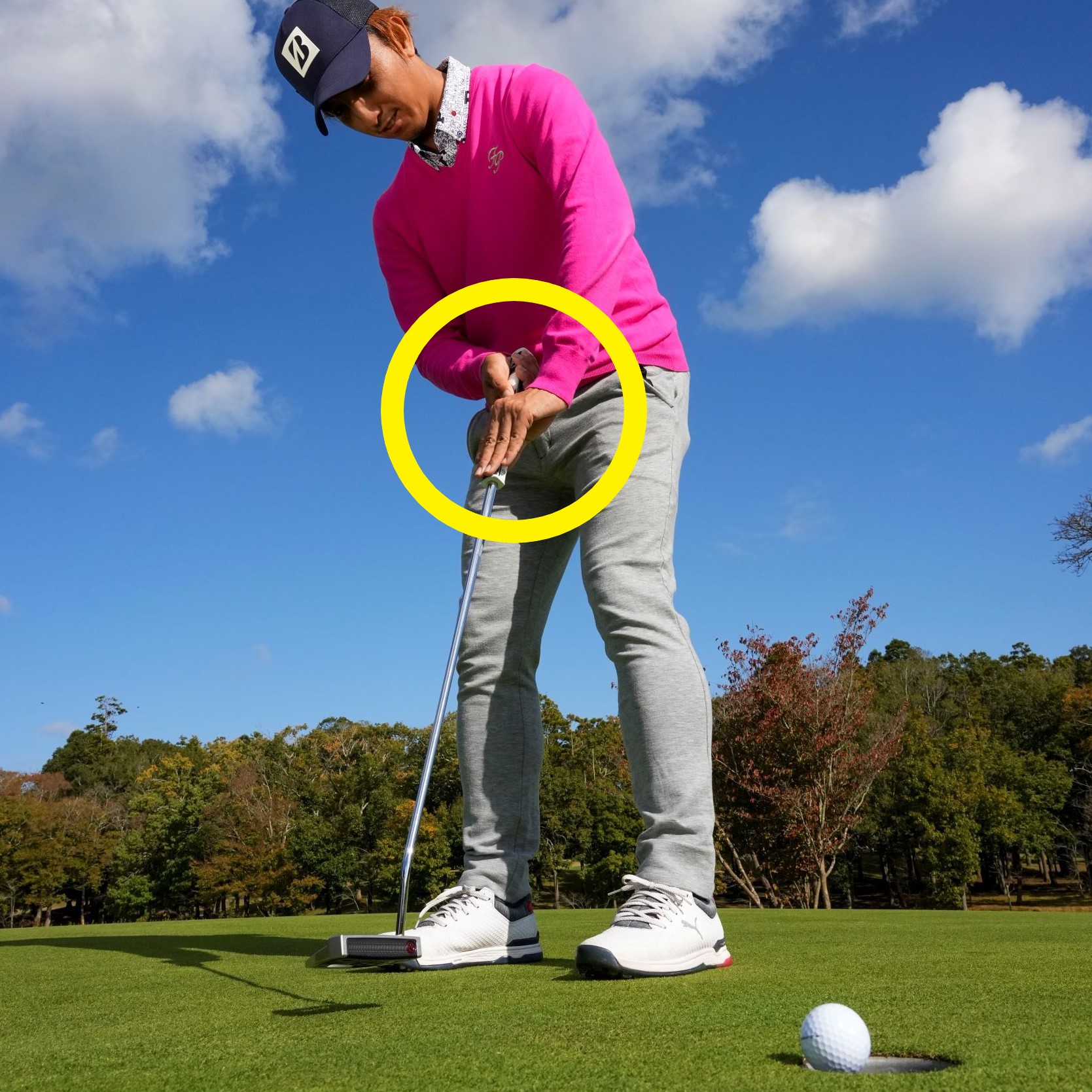 パットリズム☆2メートルのパットもこの20センチで決まる‼️ パット