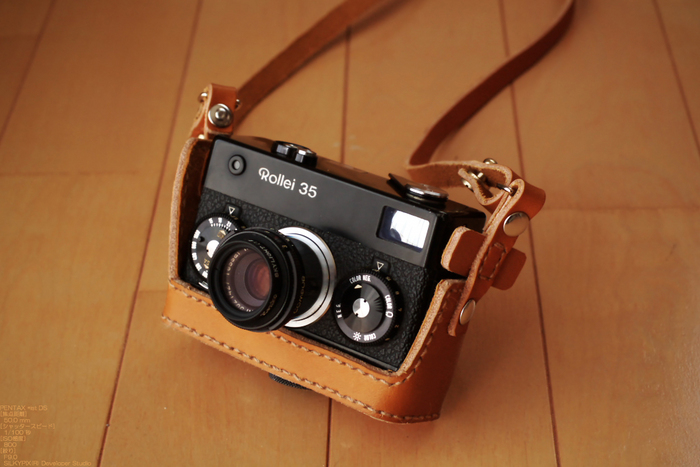 Rollei 35 （ローライ35） 革製スナップホルダー ＠K - お写ん歩