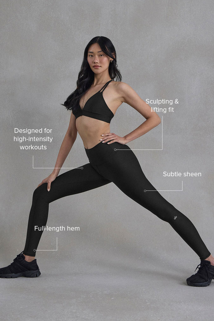 High-Waist Airlift Legging - Black | ALO