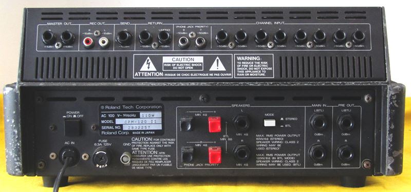 ローランド ROLAND CPM120 II パワードミキサー