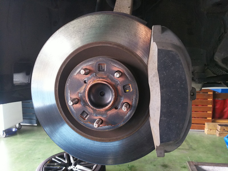 クラウンハイブリットGWS204 ブレーキカスタマイズ（F